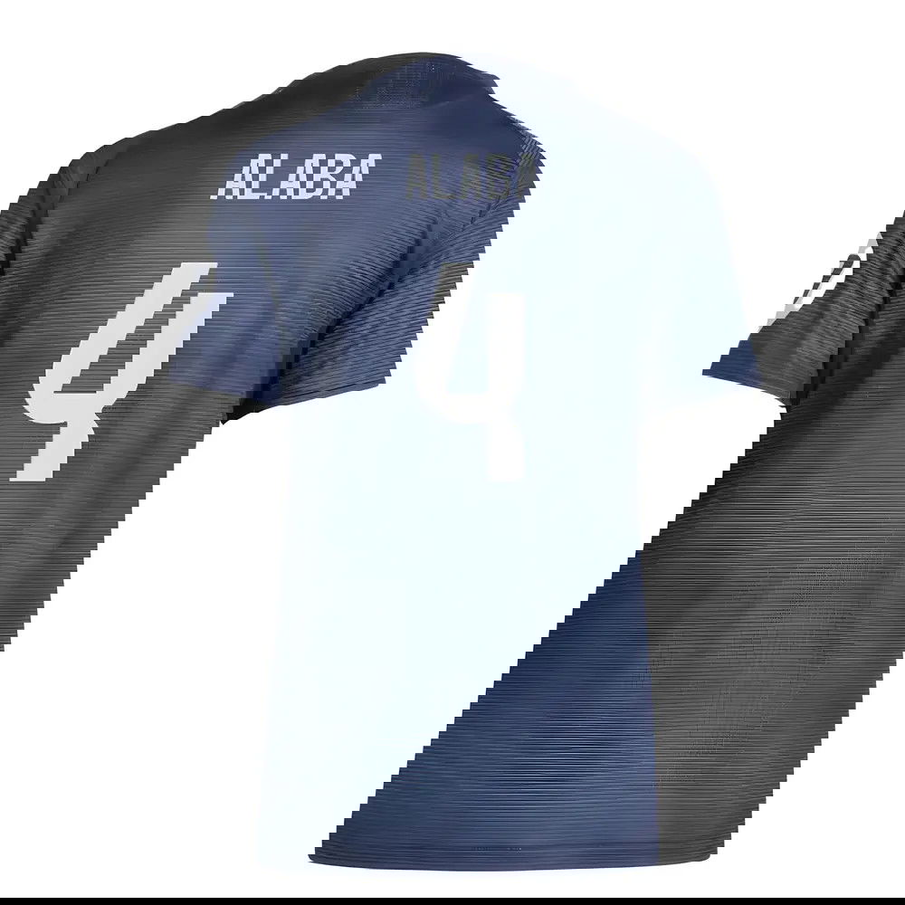 Lacné Futbalove Dresy FC Real Madrid Dámské ALABA #4 Preč Dres 2025-2026