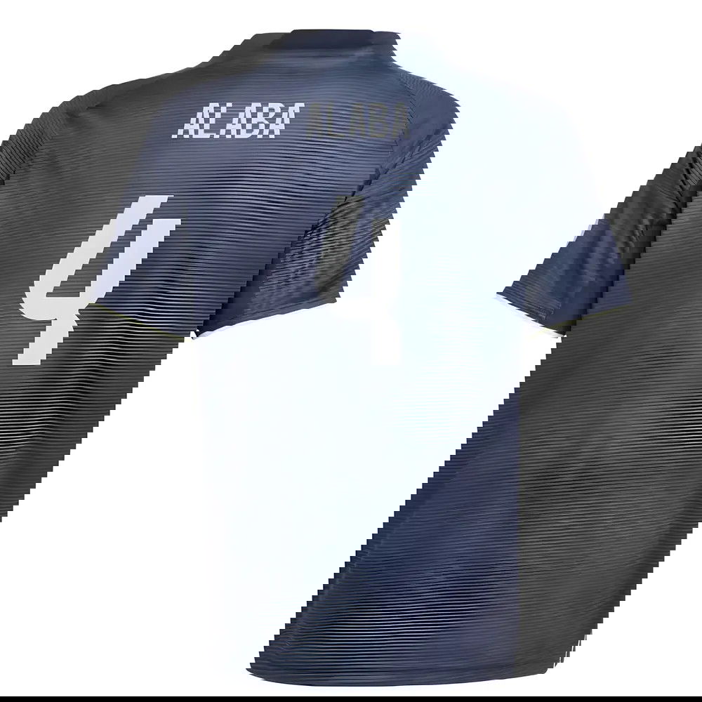 Lacné Futbalove Dresy FC Real Madrid ALABA #4 Preč Dres 2025-2026