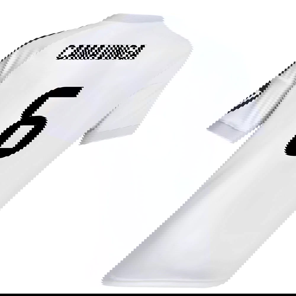 Lacné Futbalove Dresy FC Real Madrid CAMAVINGA #6 Domáci Dres 2025-2026
