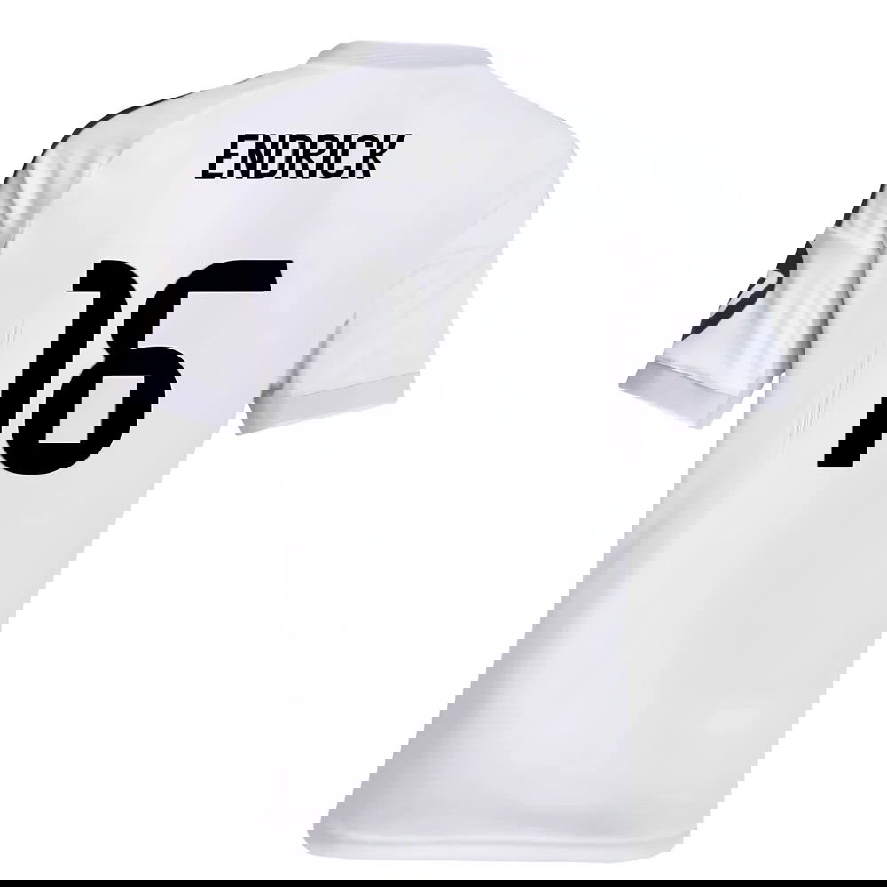Lacné Futbalove Dresy FC Real Madrid ENDRICK #16 Domáci Dres 2025-2026
