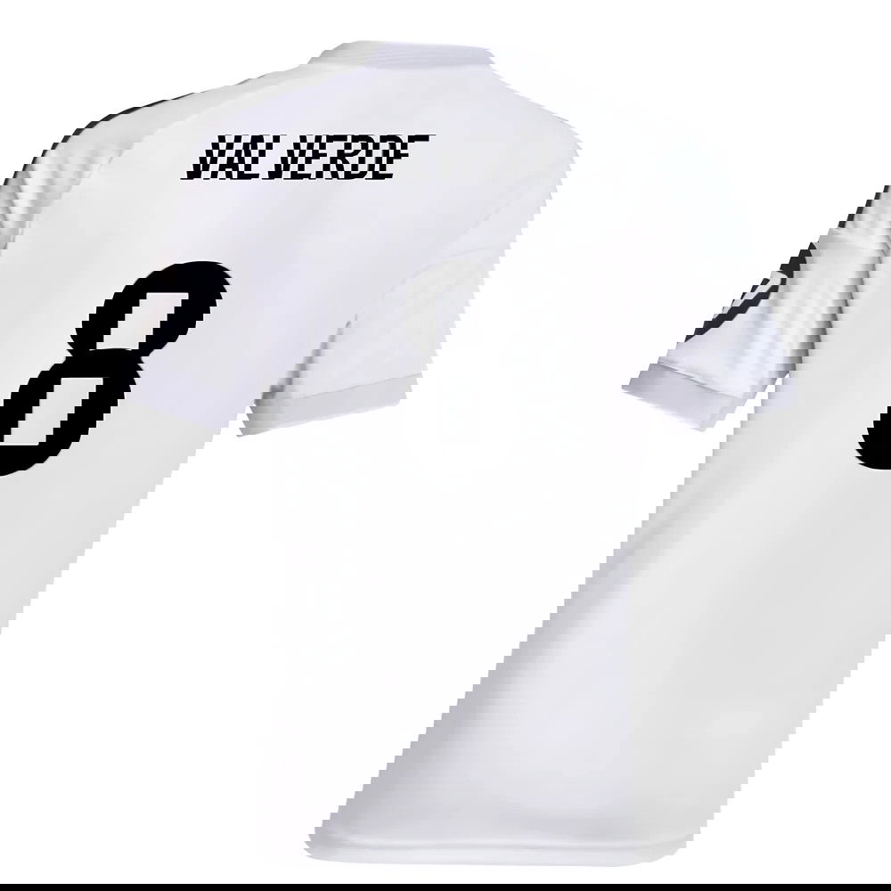 Lacné Futbalove Dresy FC Real Madrid VALVERDE #8 Domáci Dres 2025-2026