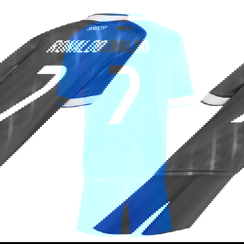 Lacné Futbalove Dresy FC Real Madrid Detské RONALDO #7 Tretina Dres 2025-2026