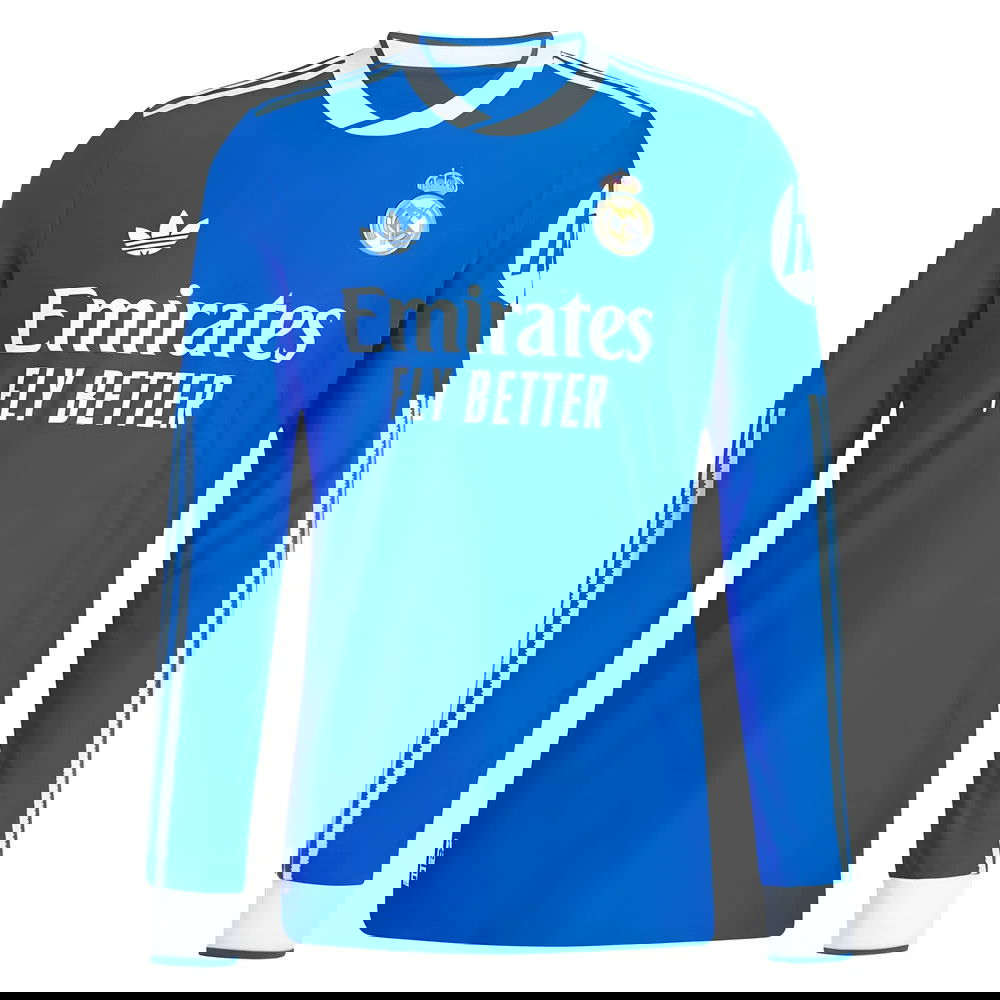 Lacné Futbalove Dresy FC Real Madrid Dlhý Rukáv Tretina Dres 2025-2026