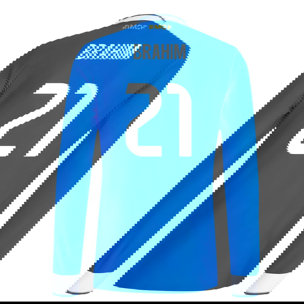 Lacné Futbalove Dresy FC Real Madrid Dlhý Rukáv BRAHIM #21 Tretina Dres 2025-2026