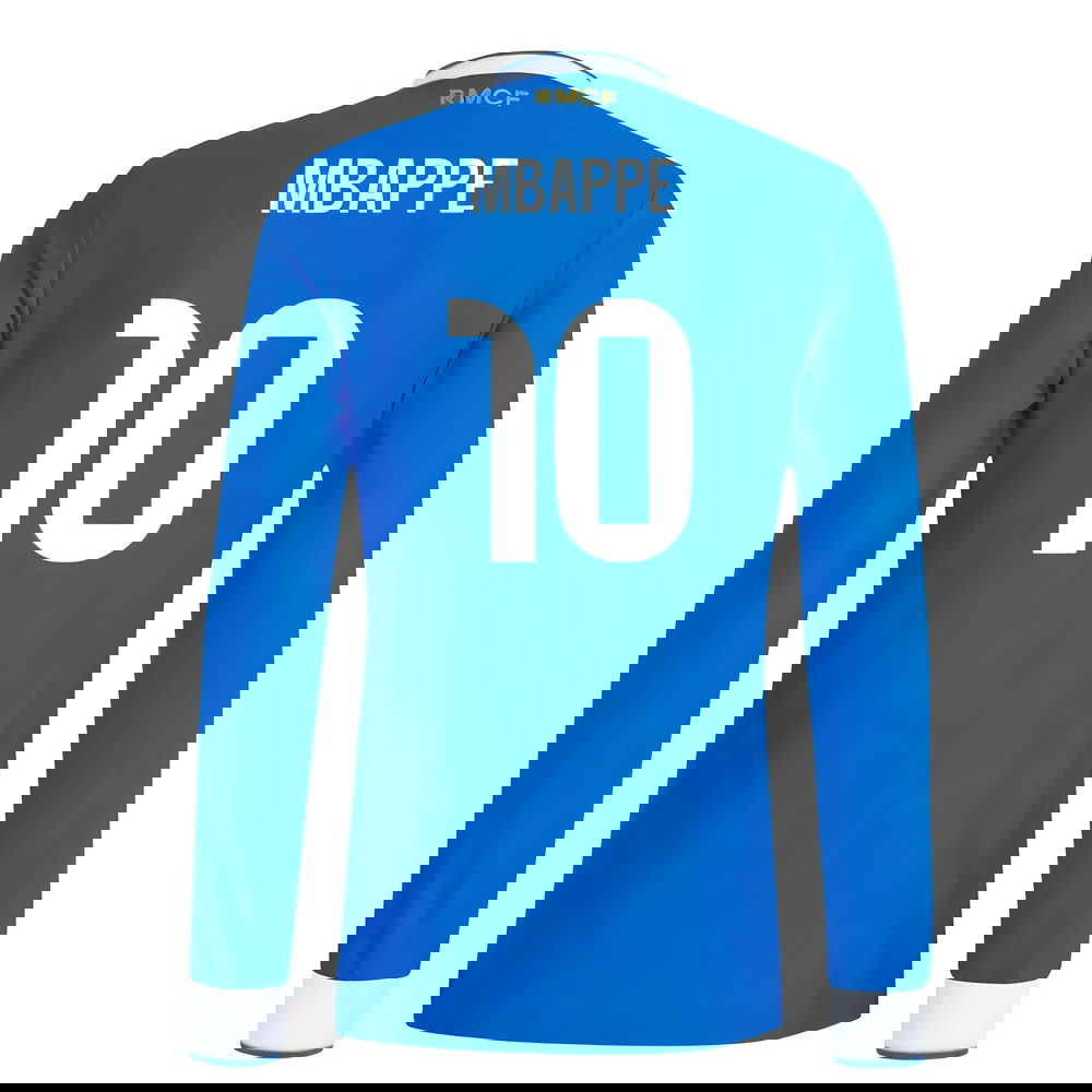 Lacné Futbalove Dresy FC Real Madrid Dlhý Rukáv MBAPPE #10 Tretina Dres 2025-2026