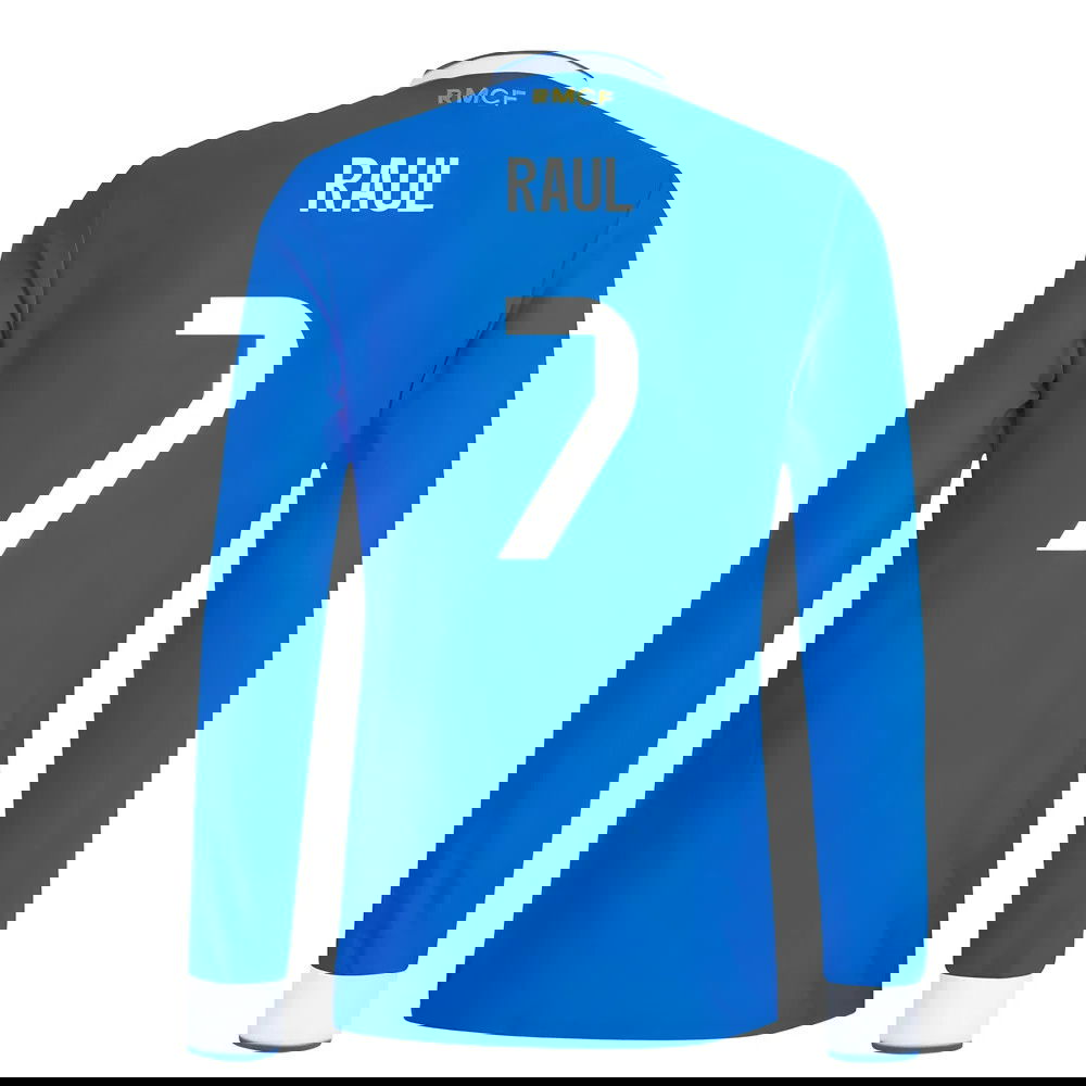 Lacné Futbalove Dresy FC Real Madrid Dlhý Rukáv RAUL #7 Tretina Dres 2025-2026