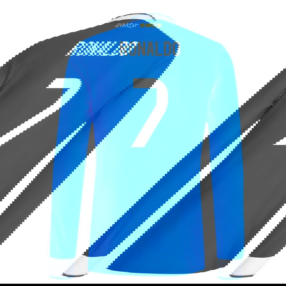 Lacné Futbalove Dresy FC Real Madrid Dlhý Rukáv RONALDO #7 Tretina Dres 2025-2026