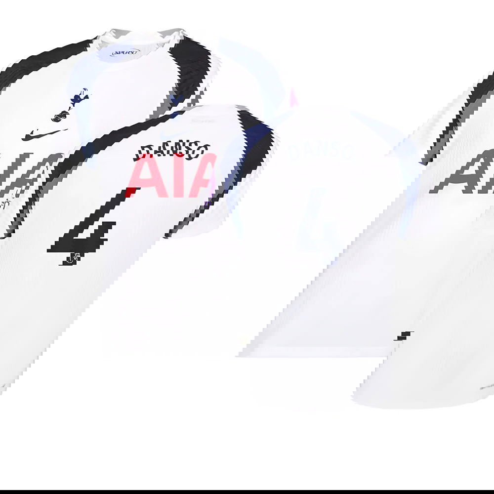 Lacné Futbalove Dresy Tottenham Hotspurs DANSO #4 Domáci Dres 2025-2026