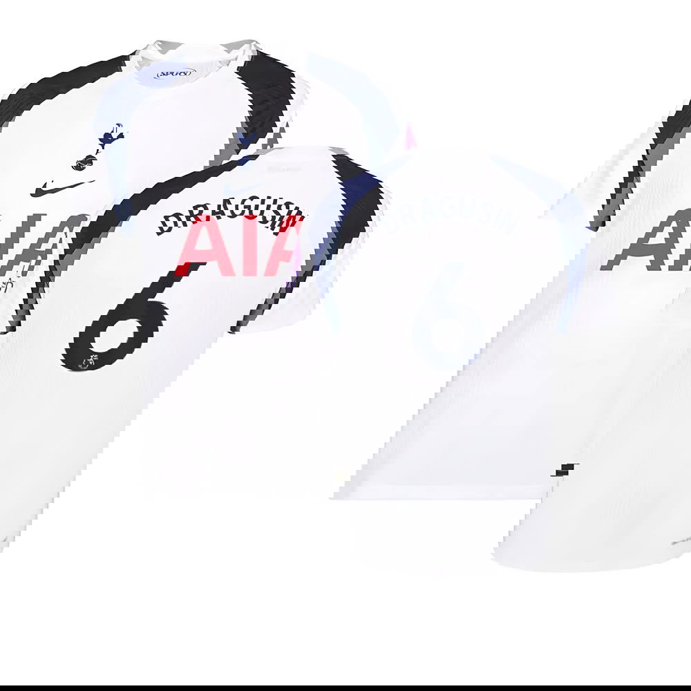 Lacné Futbalove Dresy Tottenham Hotspurs DRAGUSIN #6 Domáci Dres 2025-2026