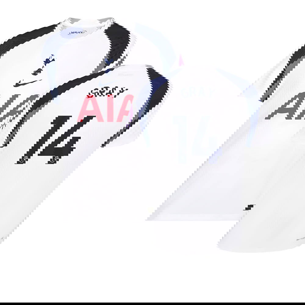 Lacné Futbalove Dresy Tottenham Hotspurs GRAY #14 Domáci Dres 2025-2026