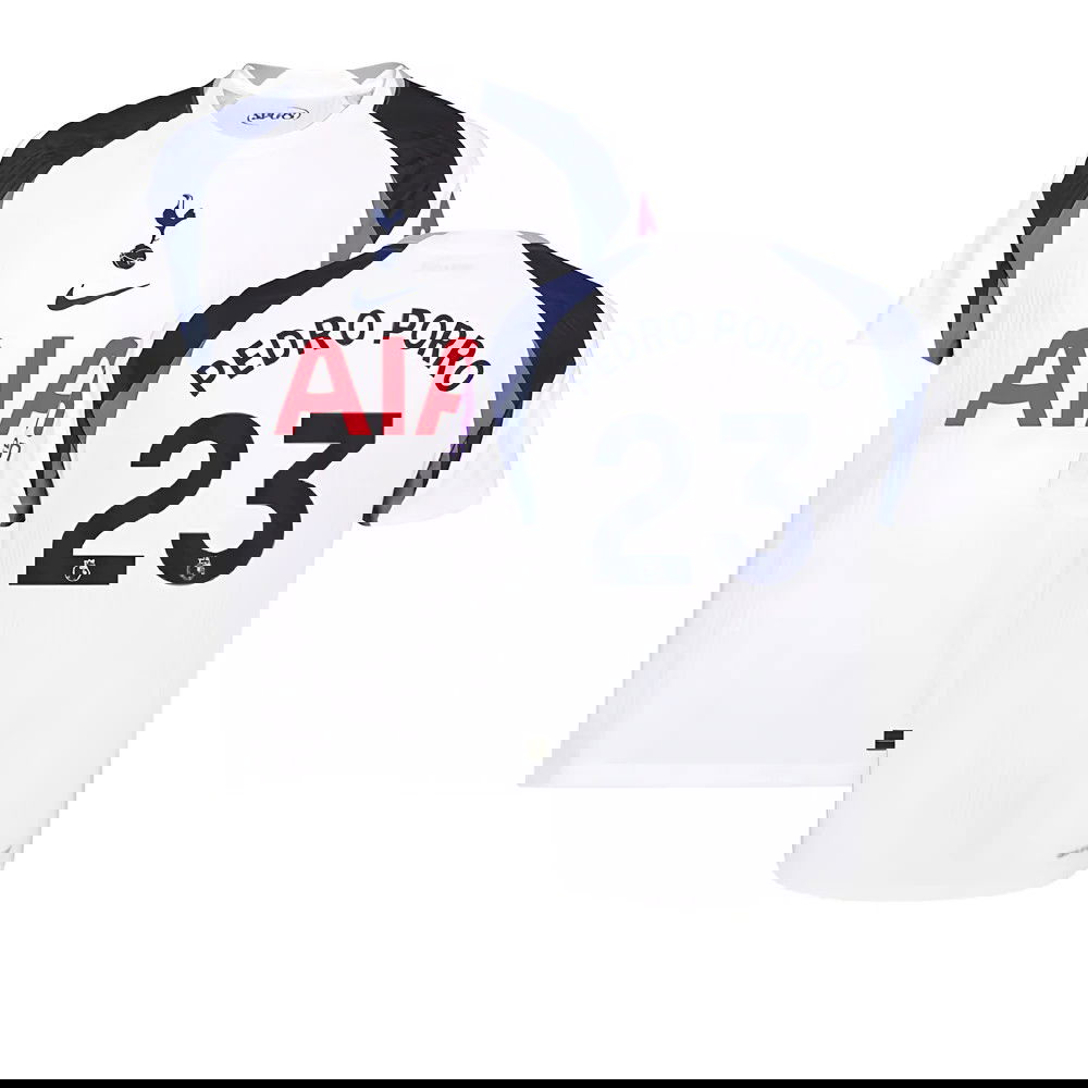 Lacné Futbalove Dresy Tottenham Hotspurs PEDRO PORRO #23 Domáci Dres 2025-2026